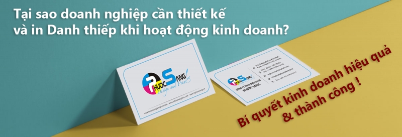 In danh thiếp name card, card visit giá rẻ tại In Phước Sang