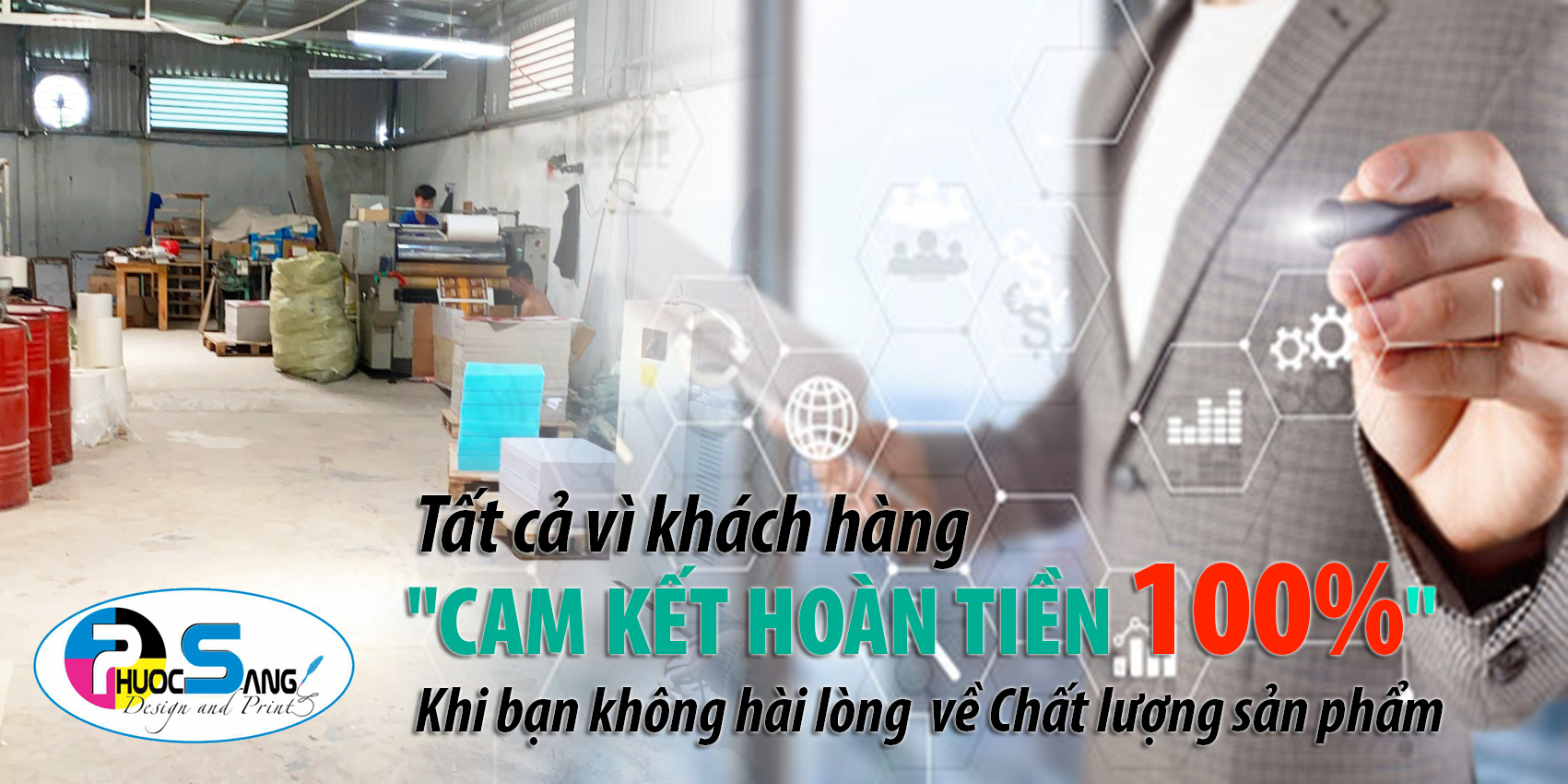 CAM KẾT HOÀN TIỀN 100%