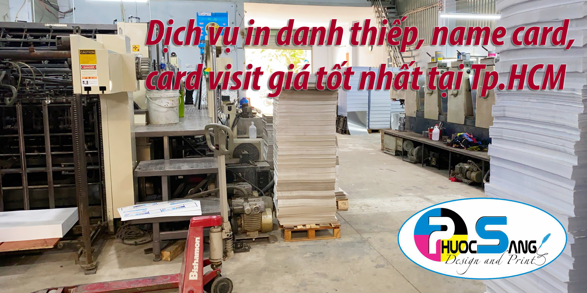 Dịch vụ in danh thiếp, name card, card visit giá tốt nhất tại Tp.HCM