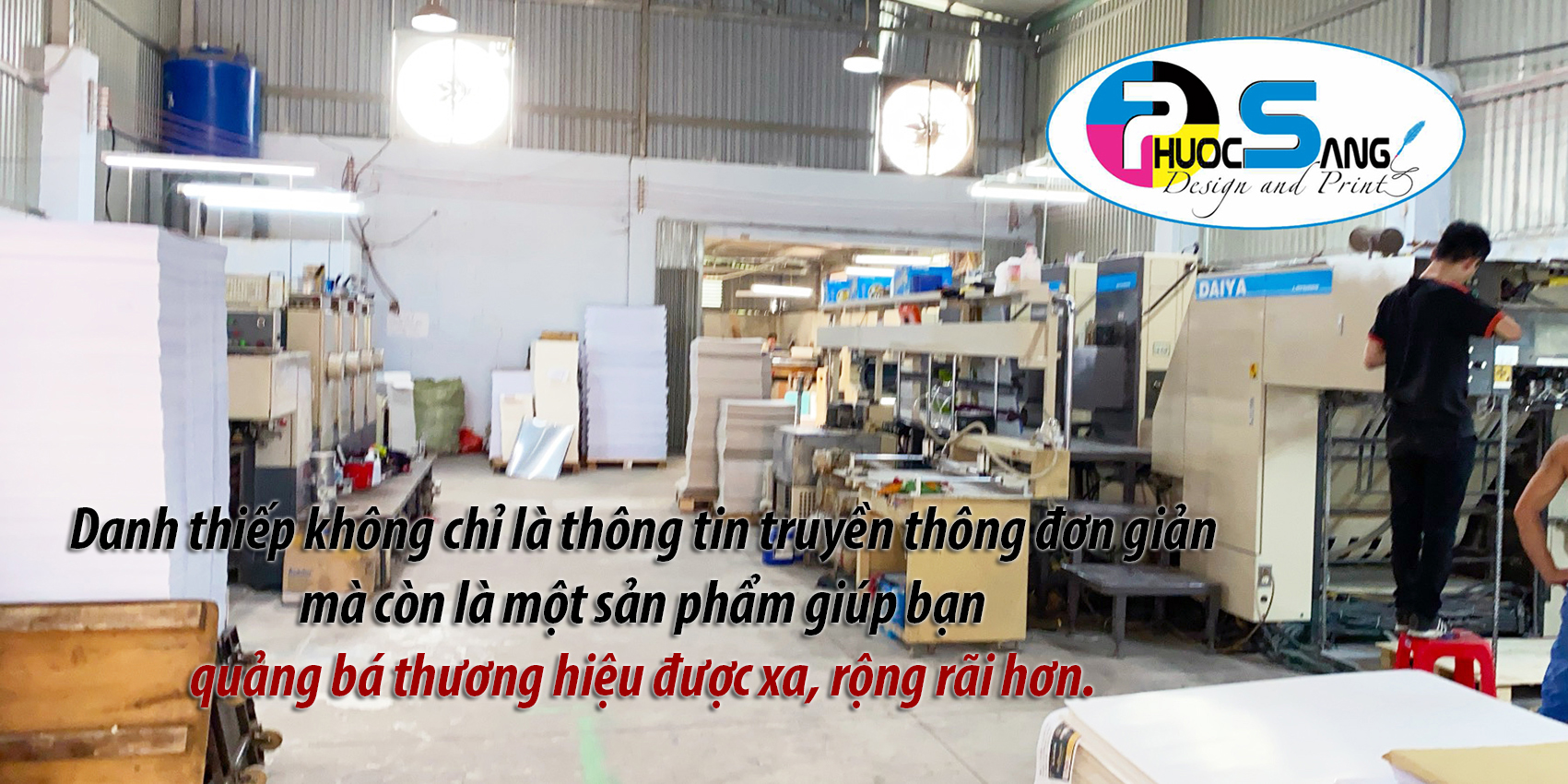 Danh thiếp không chỉ là thông tin truyền thông đơn giản mà còn là một sản phẩm giúp bạn quảng bá thương hiệu được xa, rộng rãi hơn.