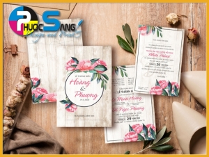 Mã DQ-2126-Offset | Thiệp mời cưới đẹp