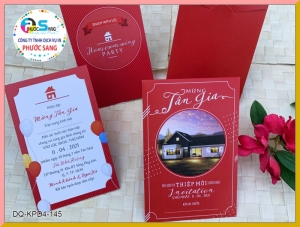 Mẫu thiệp Tân gia