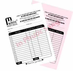 Địa chi in hóa đơn bán hàng giá rẻ với số lượng ít HCM