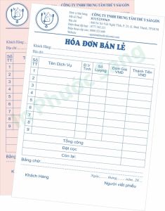 Địa chỉ in hóa đơn giá rẻ - in nhanh lấy gấp 