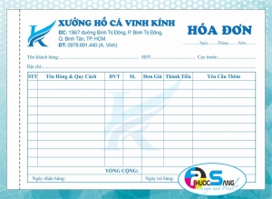 In hóa đơn giá rẻ | Đặt in hóa đơn giá rẻ