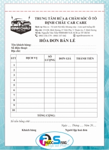 In hóa đơn theo yêu cầu, thiết kế hóa đơn miễn phí