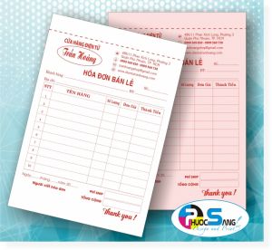 Nhận in hóa đơn bán lẻ số lượng ít tại Tp.HCM